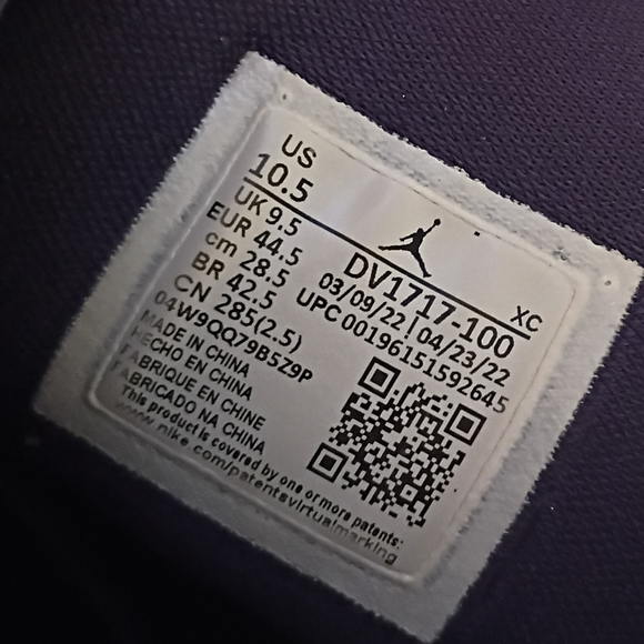 Air Jordan 1 Retro OG SP Utility Quai 54 | Mens 10.5 | No Box | Priced to Move - Picture 3 of 5